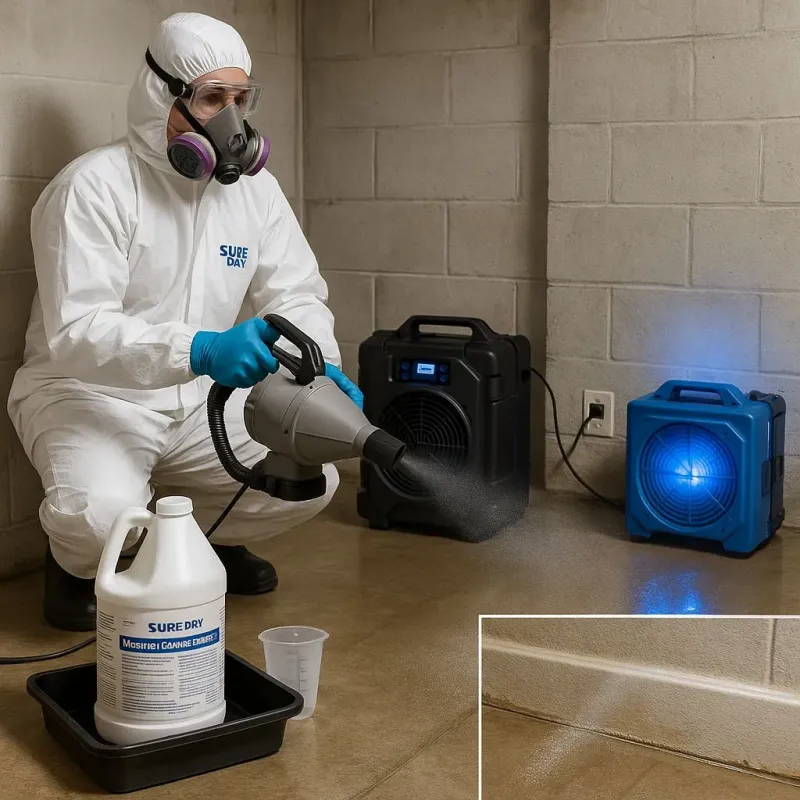 Sanitization and Odor Removal process in Boscobel, WI