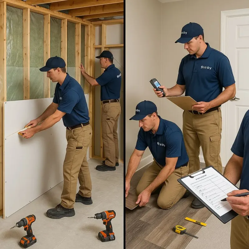 Repairs and Reconstruction process in Boscobel, WI